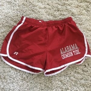 Women Alabama Crimson Tide Russell Running Shorts